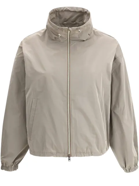 Herno drawstring-collar jacket Neutrals GI000280D12483Z