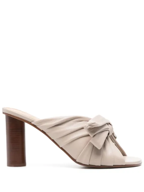 JW Anderson bow sandals Neutrals SN0095LA0161640