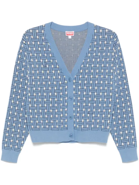 Kenzo Kenzo Weave cardigan Blue FF52CA4943CO