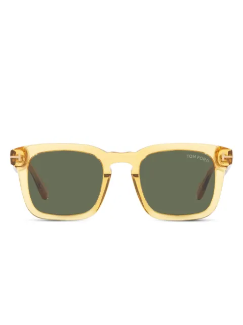 TOM FORD Eyewear TR001097 square-frame sunglasses Yellow TR0010975000J1