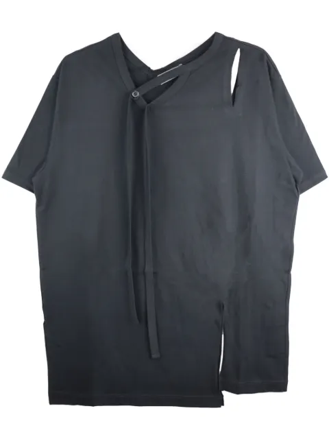 Yohji Yamamoto jersey T-shirt Black HPT330822S25