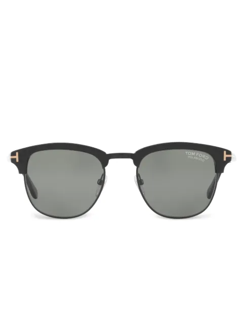 TOM FORD Eyewear Henry square-frame sunglasses Black TR0008681330M1