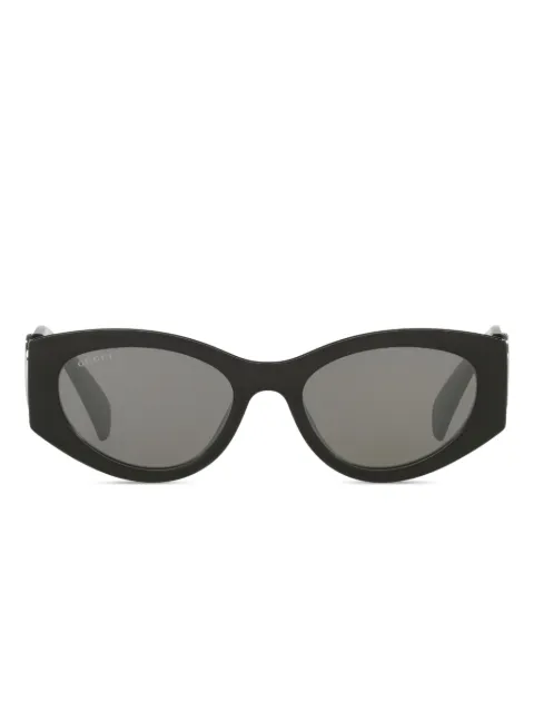 Gucci Eyewear cat eye sunglasses Black GC0023211100L1