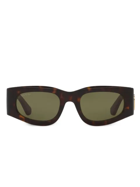 Gucci Eyewear GC002288 rectangle-frame sunglasses Brown GC0022884402J1