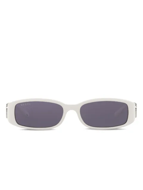 Gucci Eyewear GC002287 rectangle-frame sunglasses White GC0022874800L1
