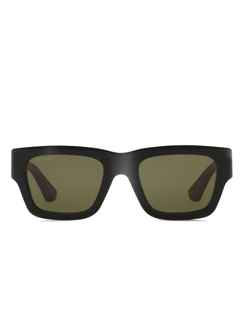 Gucci Eyewear GC002289 rectangle-frame sunglasses Black GC0022891100J1