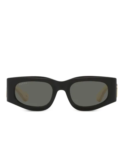 Gucci Eyewear GC002288 rectangle-frame sunglasses Black GC0022881100L1