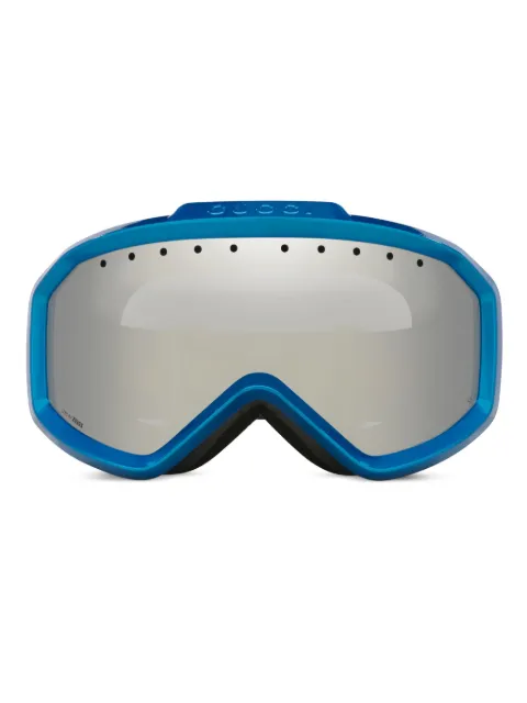 Gucci Eyewear embossed ski goggles Blue GC0019281500V1