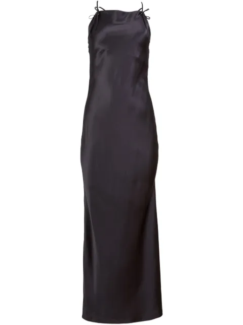 Fleur Du Mal silk dress Black DR06240100