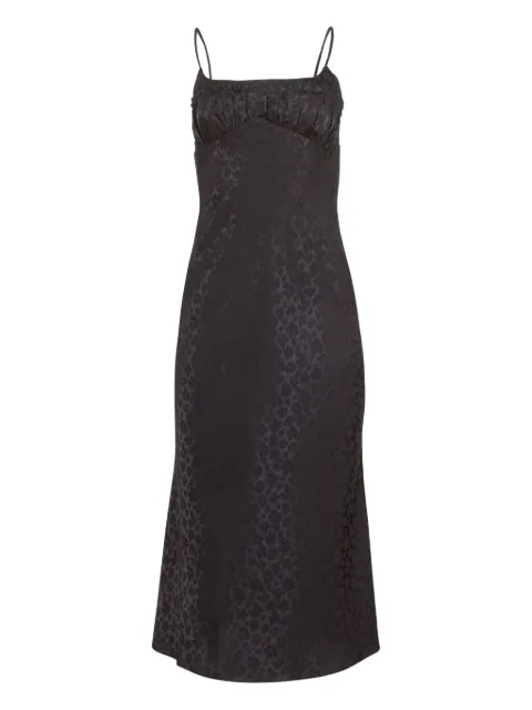 Fleur Du Mal jacquard dress Black DR06280100
