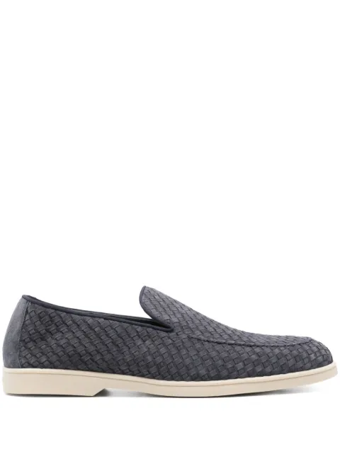 Doucal's suede loafers Blue DU3416NWMAUY261GB15