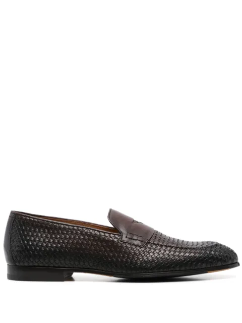 Doucal's leather loafers Brown DU3265PANNUF262TM00