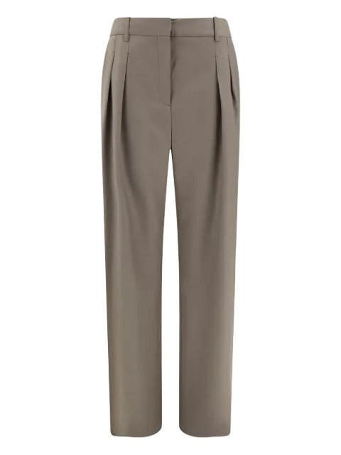 LouLou de Saison wool trousers Brown SBIRUP