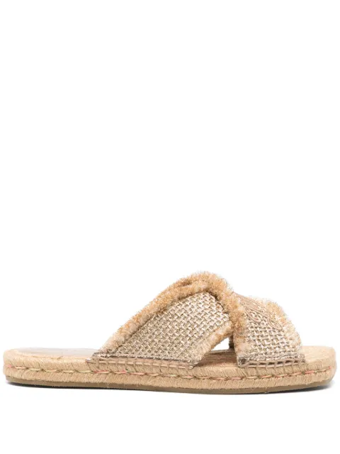 Jimmy Choo Aciel sandals flat Gold ACIELSANDALFLATGUB