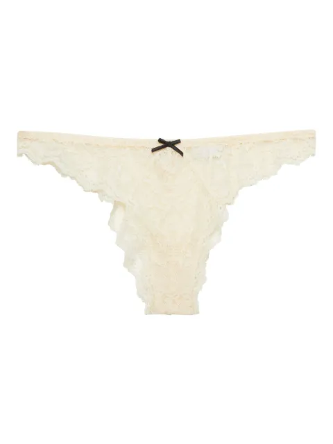 Fleur Du Mal Bianca briefs Neutrals PY05051036