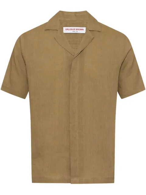 Orlebar Brown Maitan shirt Green 280321
