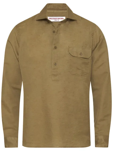 Orlebar Brown Cesare shirt Green 280287