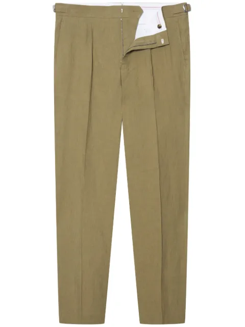 Orlebar Brown Carsyn linen trousers Green 280366