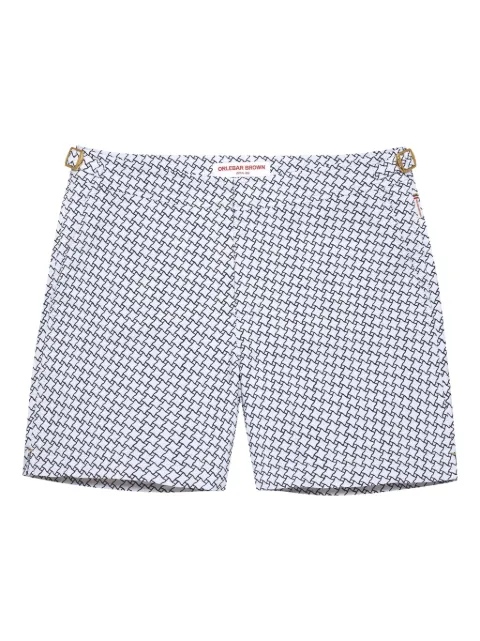 Orlebar Brown Bulldog swim shorts White 280340