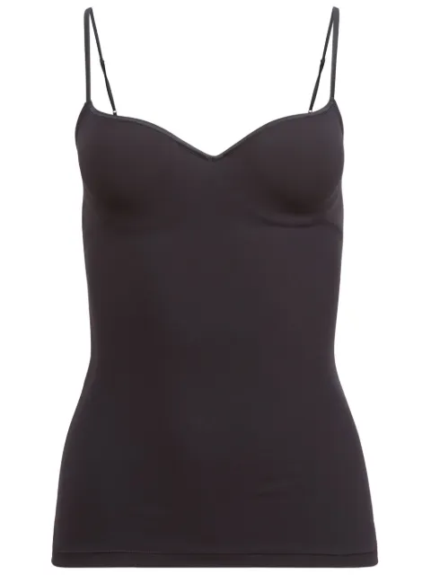 Fleur Du Mal sweetheart-neck camisole Black TP06640100