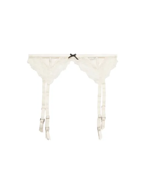 Fleur Du Mal Bianca garter belt White GR00981036