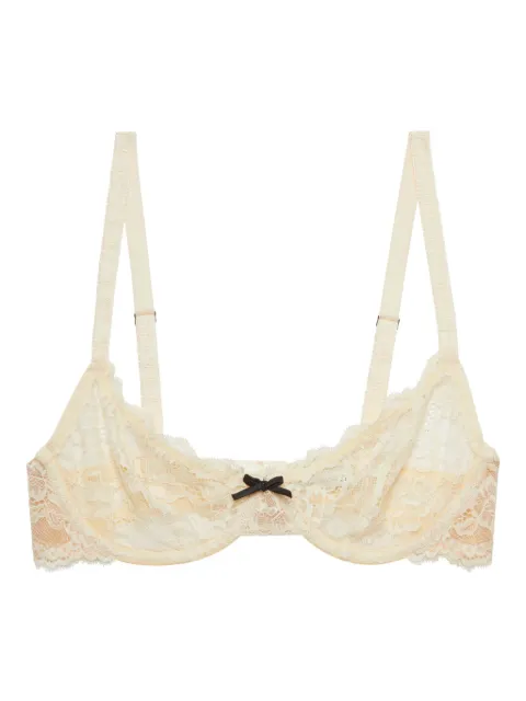 Fleur Du Mal Bianca balconette bra Neutrals BR04901036