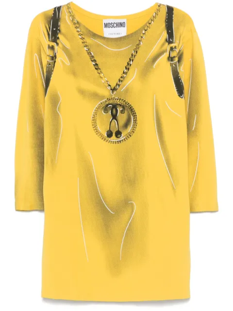 Moschino Pre-Owned 00s graphic-print dress MO390NV