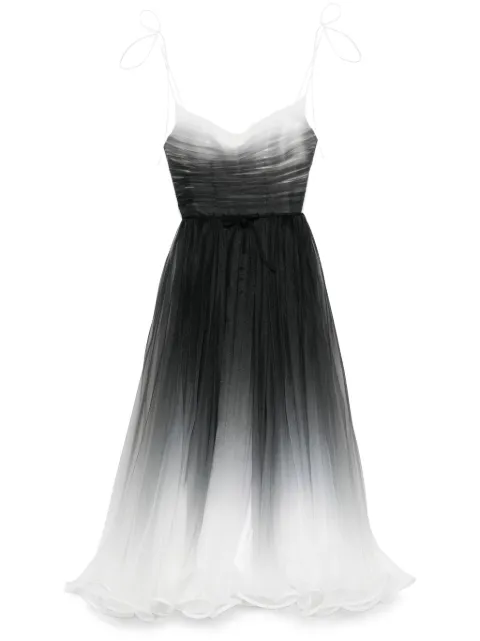 Ana Radu gradient-effect maxi dress White 43928