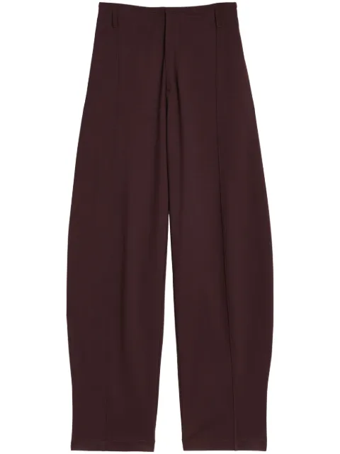 LEMAIRE drop-crotch pants Brown PA1205LJ1034