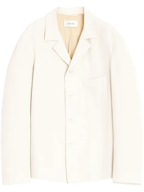 LEMAIRE tailored shirt jacket Neutrals JA1064LF1362