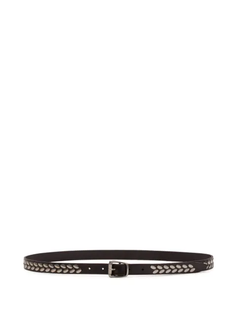 LEMAIRE almond stud belt Neutrals AC1212LL0055