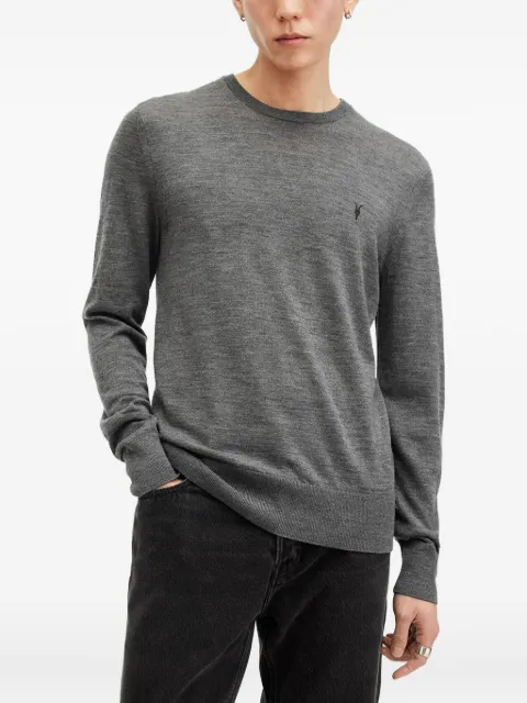 AllSaints merino wool jumper Grey M002