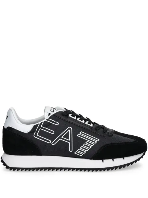 Ea7 Emporio Armani logo-print sneakers Black XK257X8X101