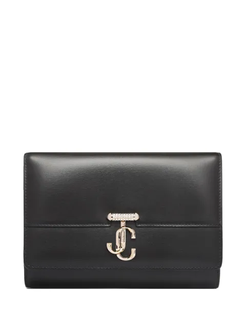Jimmy Choo Avenue clutch bag Black AVENUECLUTCHQHU