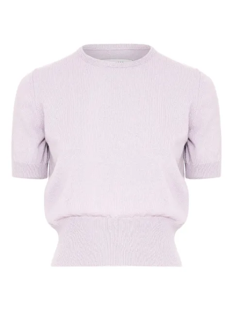 Maison Margiela virgin wool top Purple S51HL0018M13090