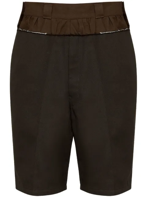 Maison Margiela layered shorts Brown S51MU0070MTN075