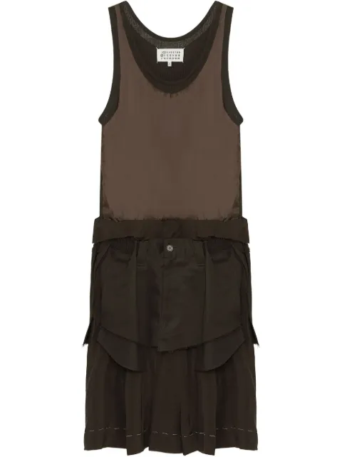 Maison Margiela poplin midi dress Brown S51DD0036MTN073