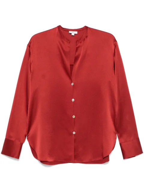 Vince silk shirt Red V048312993