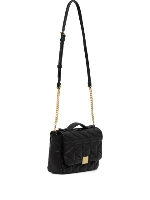 Karl Lagerfeld K/KUILT crossbody top handle bag Black A1W30357999