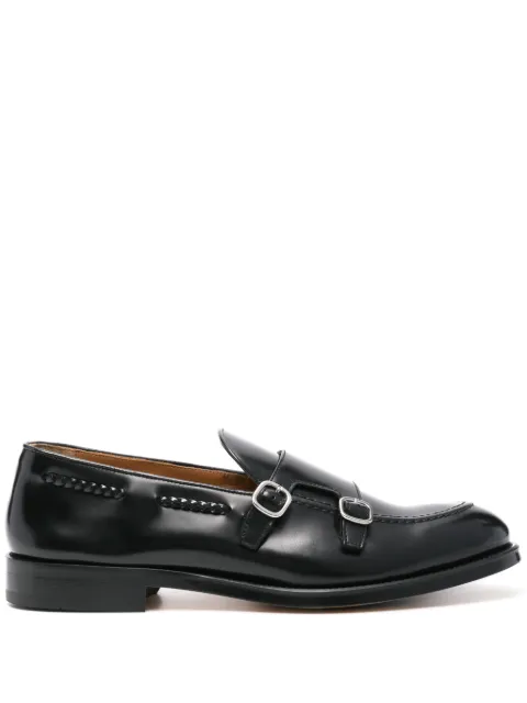 Doucal's leather monk shoes Black DU2617ORVNUY007NN00