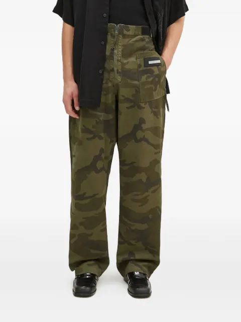 Aries camouflage trousers Green AR3111102