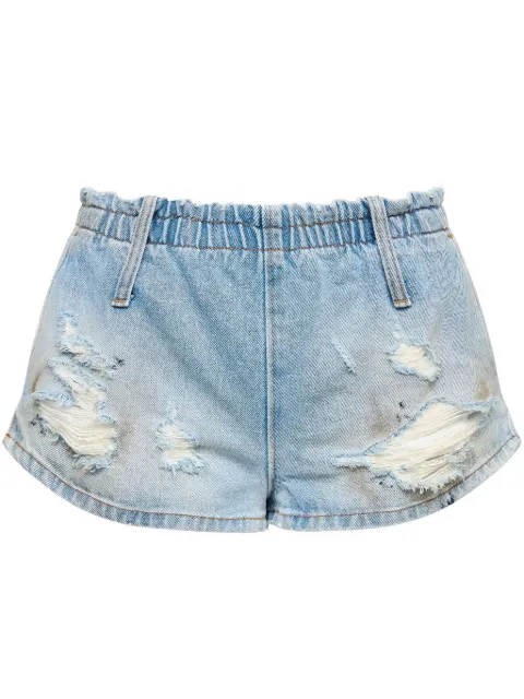 MM6 Maison Margiela denim shorts Blue S62MU0066M30018