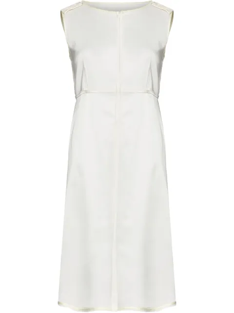 MM6 Maison Margiela sleeveless midi dress White S62DA0048M35143