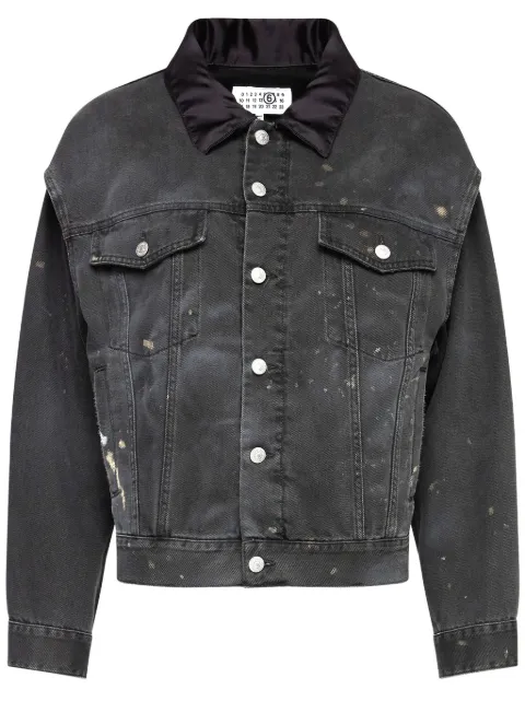 MM6 Maison Margiela cotton jacket Black S62AN0150M30011