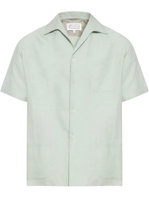 Maison Margiela poplin shirt Blue S50DR0011M35450