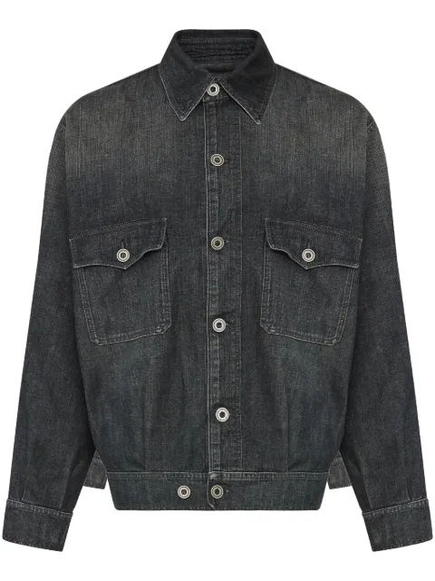 Maison Margiela denim shirt jacket Black S50AM0649M30025