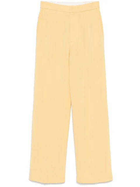 Forte Forte knitted tailored trousers Yellow 13521MYPANTS