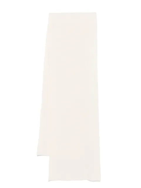 JOSEPH ribbed-knit scarf White JF008634