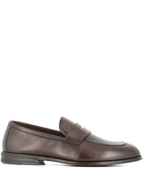 Henderson Baracco leather loafers Brown 75424P0