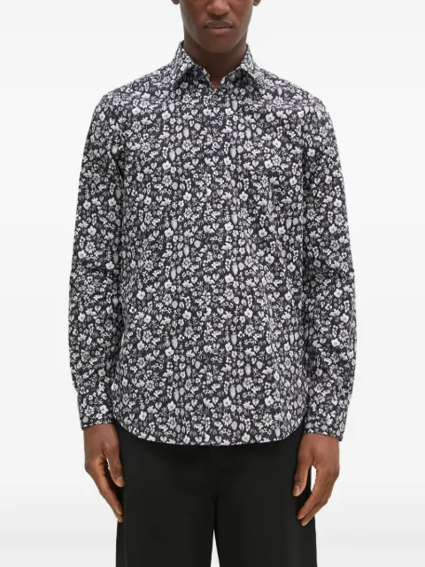Paul Smith floral print cotton shirt Black M1R800PP02609